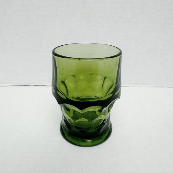 Vintage Georgian Green Glass Cup - Picture 1 of 4